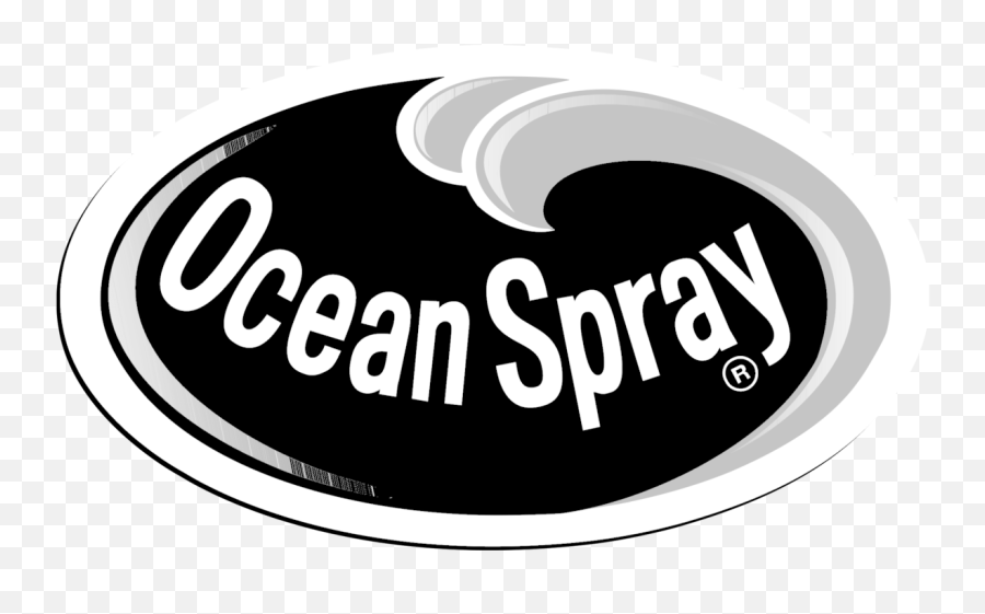 Ocean Spray Logo Black And White - Ocean Spray Emoji,Ocean Logo