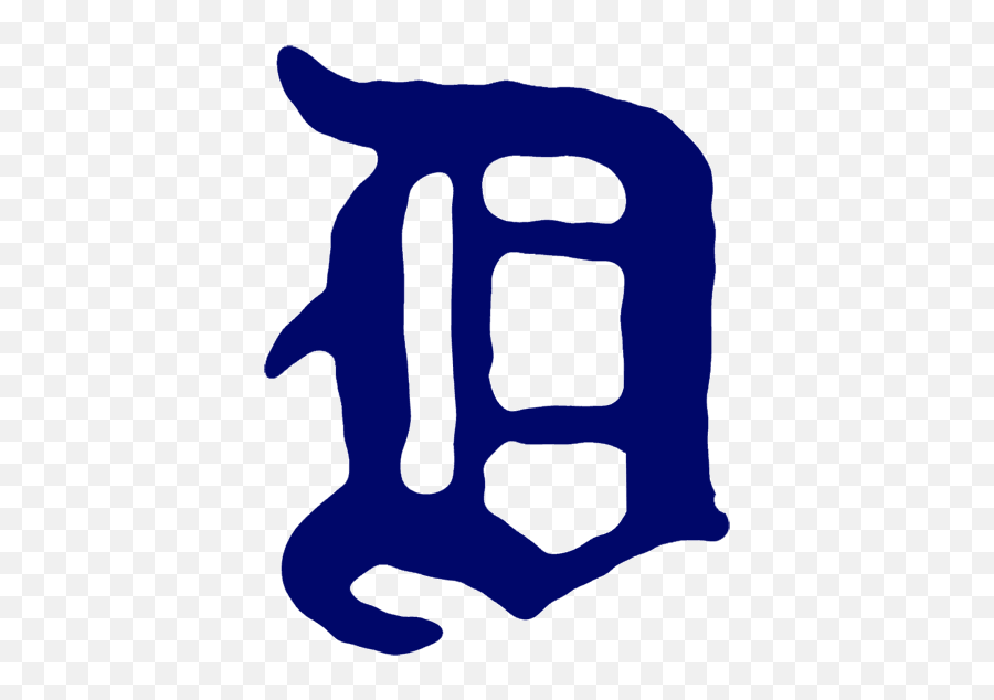 Detroit Tigers Mlb Logos - Detroit Tigers Vintage Emoji,Detroit Tigers Logo