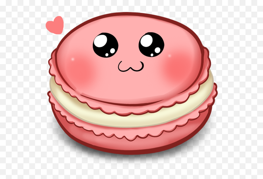 Love Macaron Clipart - Girly Emoji,Macaron Clipart
