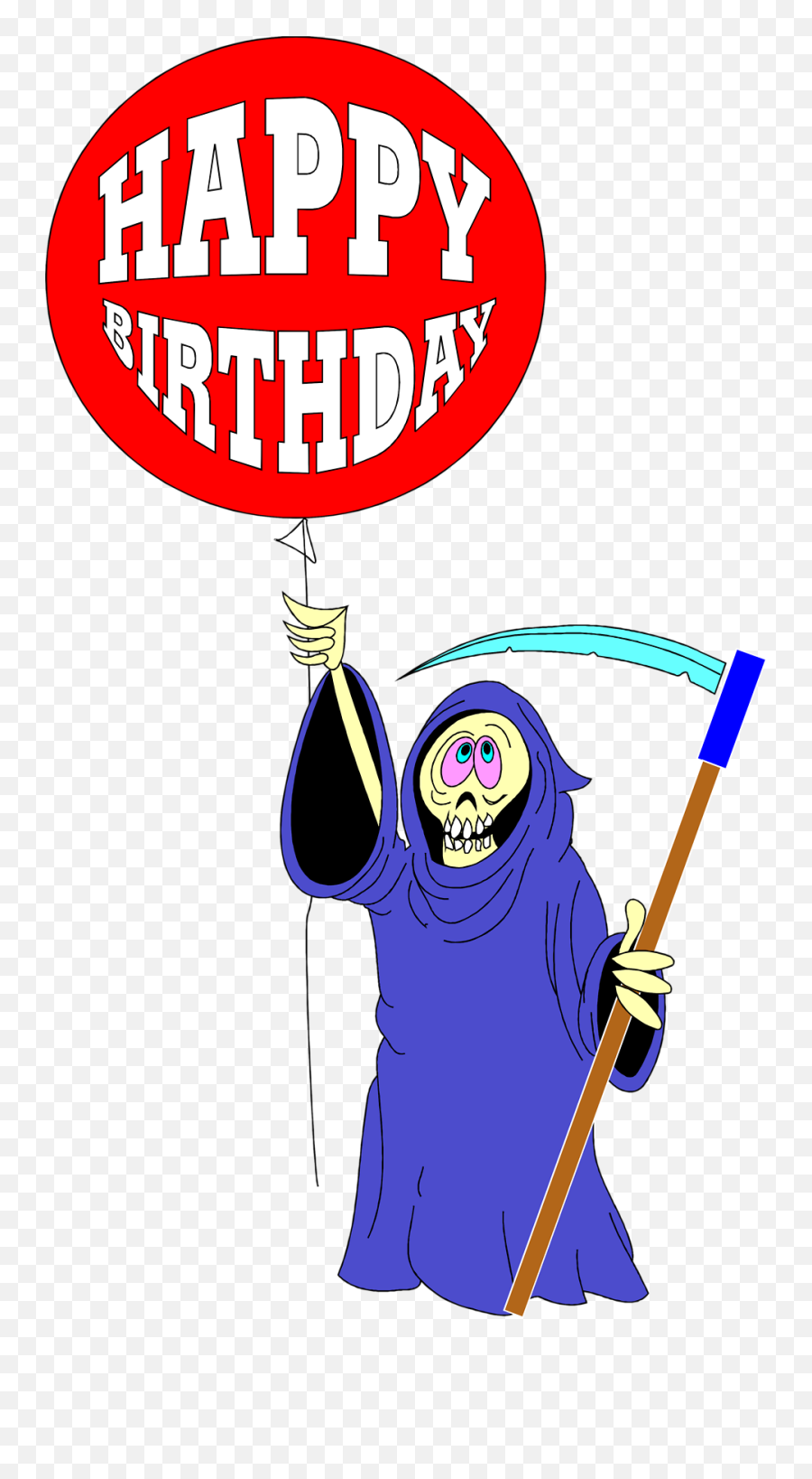 Illustration Of The Grim Reaper - Vota Por El Pri Emoji,Grim Reaper Clipart