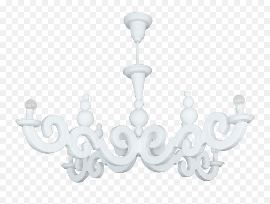 White Chandelier - Decorative Emoji,Chandeliers Clipart