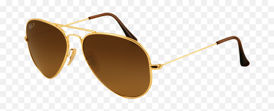 Ray Ban Glasses Png Transparent Png - Rayban Aviator G15 Gold Emoji,Glasses Png Transparent