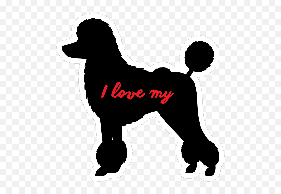 Loving Memory Of Decal Custom Text - Toy Poodle Full Grown Weight Emoji,In Loving Memory Clipart