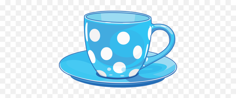 Tea Clipart Cup - Cute Cup And Saucer Clipart Emoji,Tea Clipart