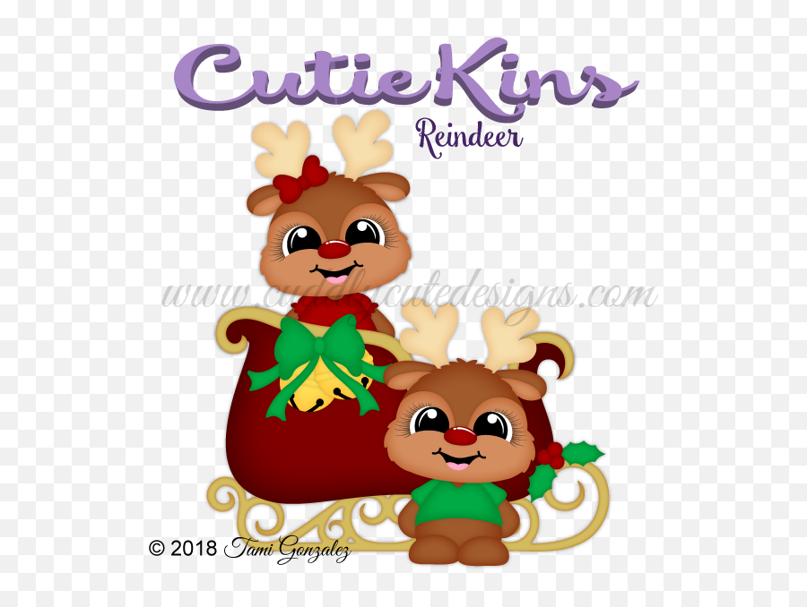 Cutiekins - Reindeer Christmas Crafts Diy Christmas Emoji,Reindeer Clipart Free