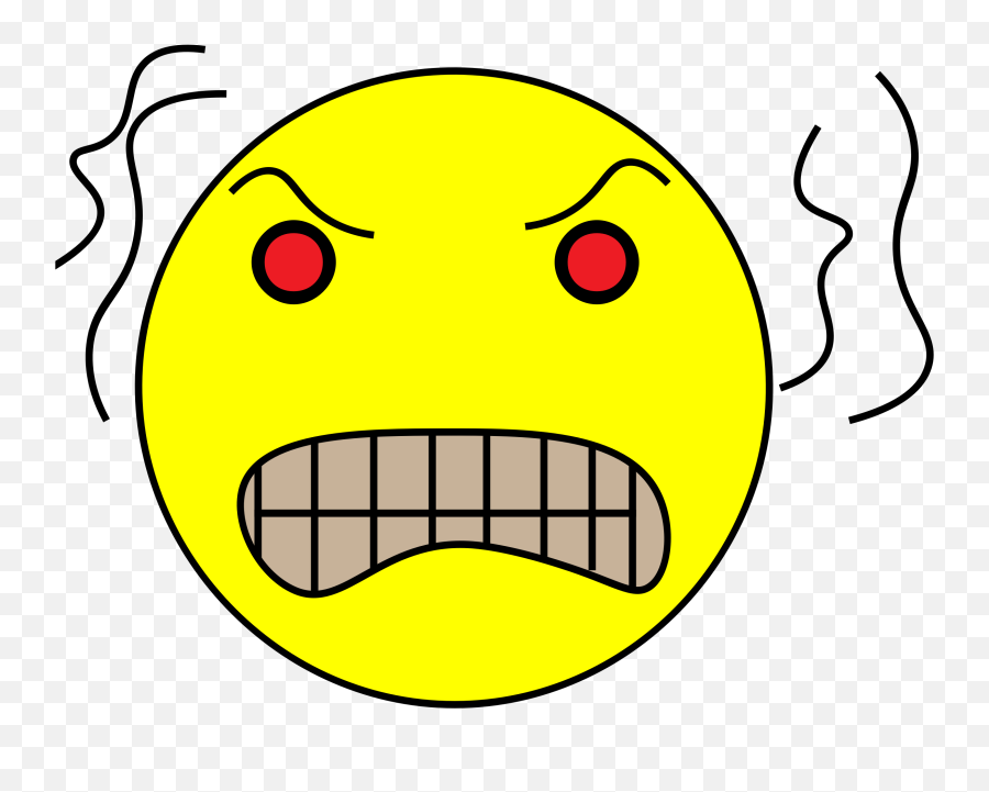 Angry Face Clipart Png Image With No Emoji,Angry Faces Clipart