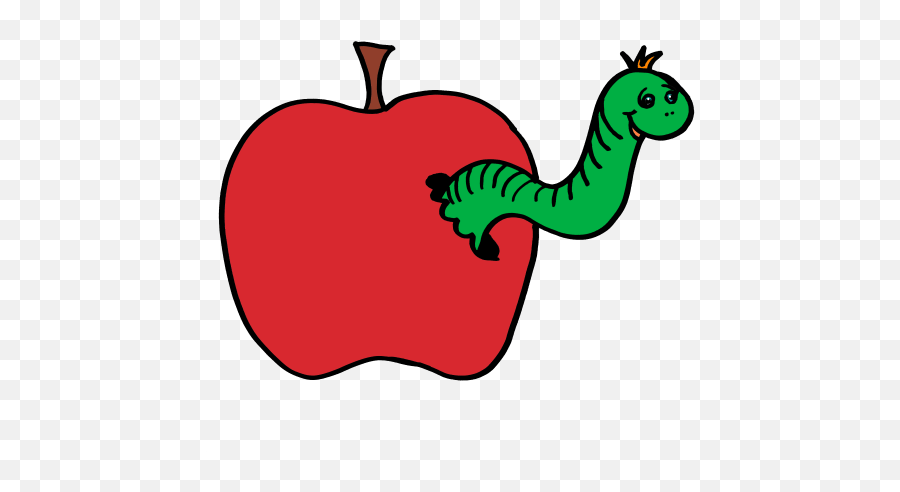 Free Tiny Apple Cliparts Download Free Clip Art Free Clip - Apple With Worm Clipart Emoji,Apples Clipart