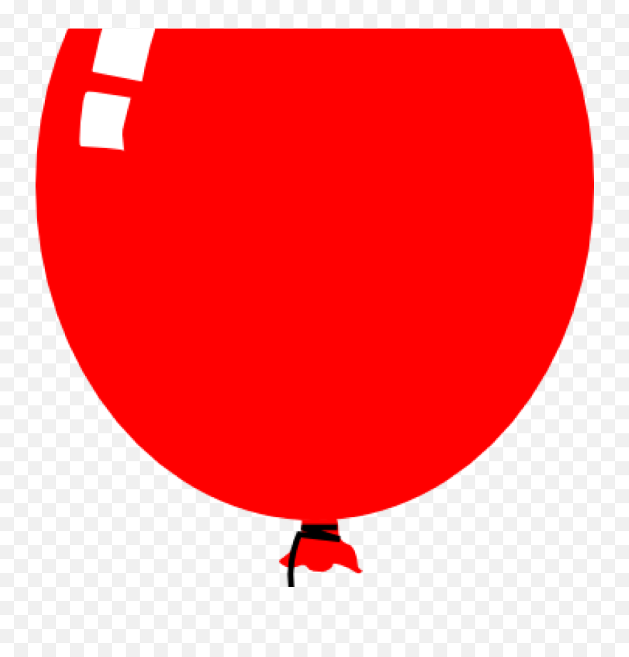 Red Balloon Clipart Red Balloon Clip - Red Balloon Vector Png Emoji,Red Clipart