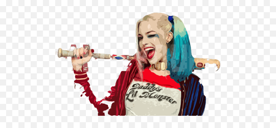 Top 20 Margot Robbie Png Hd Transparent Background - Harley Quinn Hd Wallpaper Beautiful Emoji,Harley Quinn Png