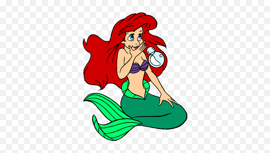 Ariel Clipart The Little Mermaid Ariel The Little Mermaid - Mermaid Emoji,Little Mermaid Clipart