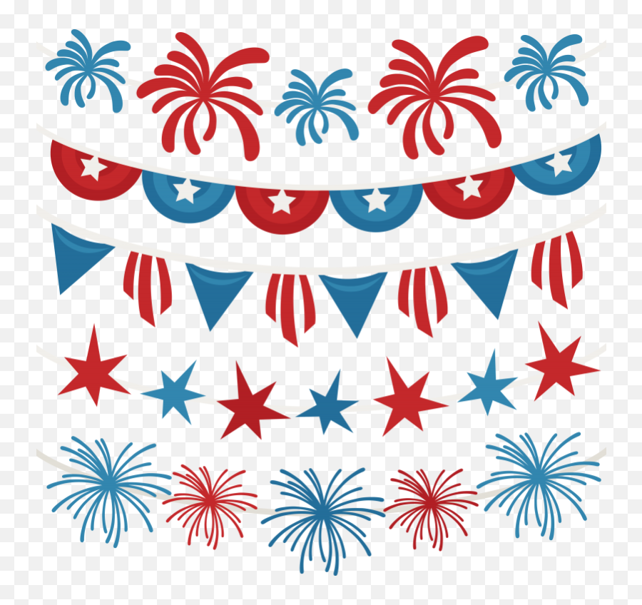 Sunglass Svg 4th July - Fourth Of July Border Free Emoji,4th Of July Clipart