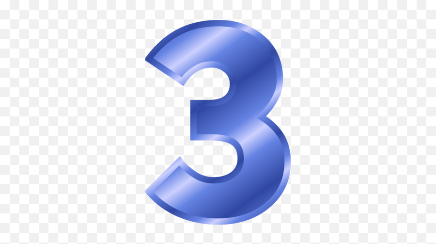 Photo 3 Png - Number 3 Clip Art Emoji,3 Png