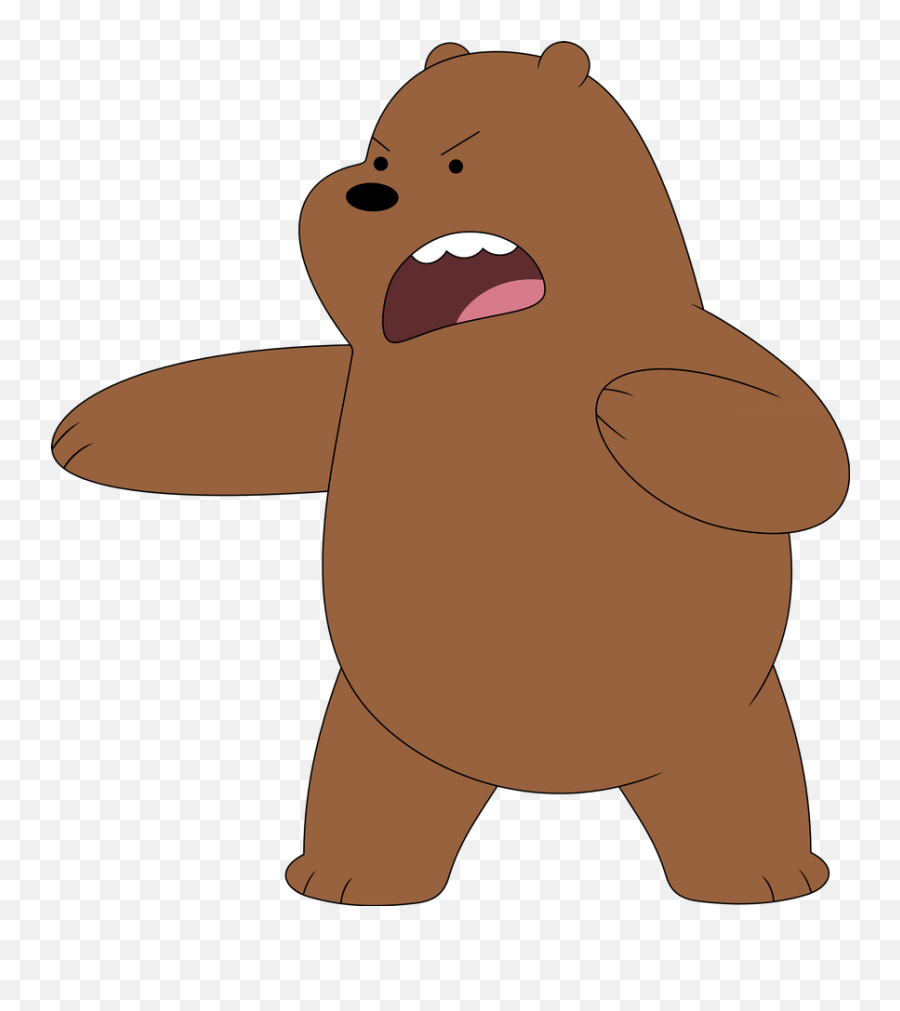 The Movie - Grizzly Bear We Bare Bears Emoji,Grizzly Bear Png