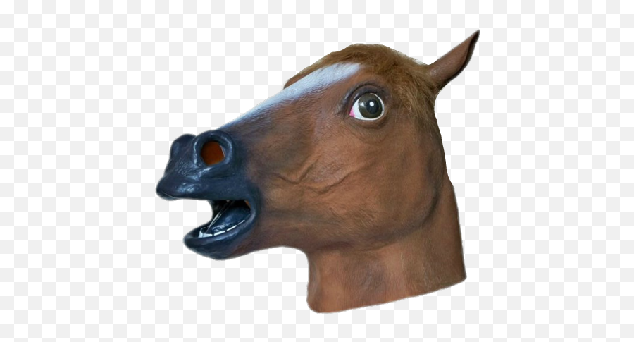 Download Horse Head Render - Horse Mask Png Emoji,Horse Head Png