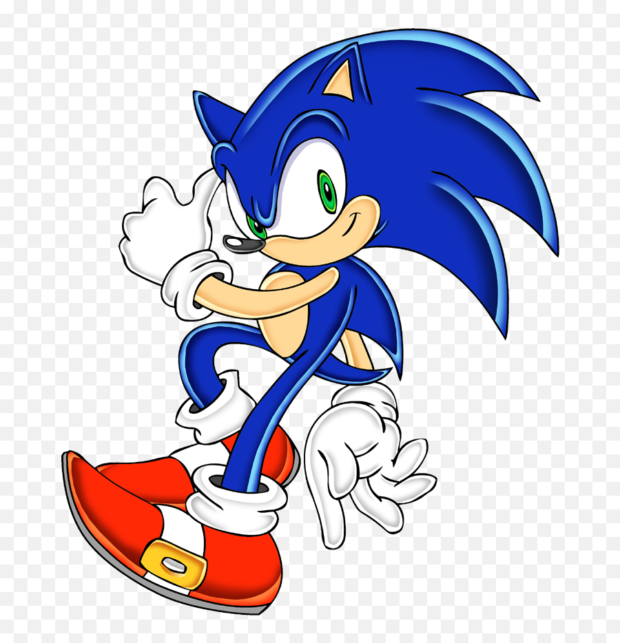 Sonic As A Picture For Clipart Free - Concept Art Sonic Adventure Artwork Emoji,Sonic Clipart