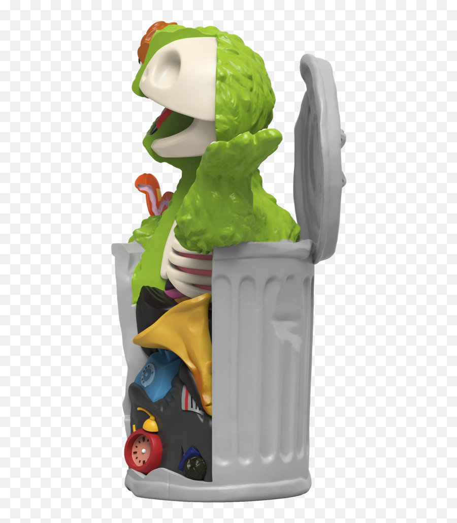 Oscar The Grouch Xxray - Fictional Character Emoji,Oscar The Grouch Png