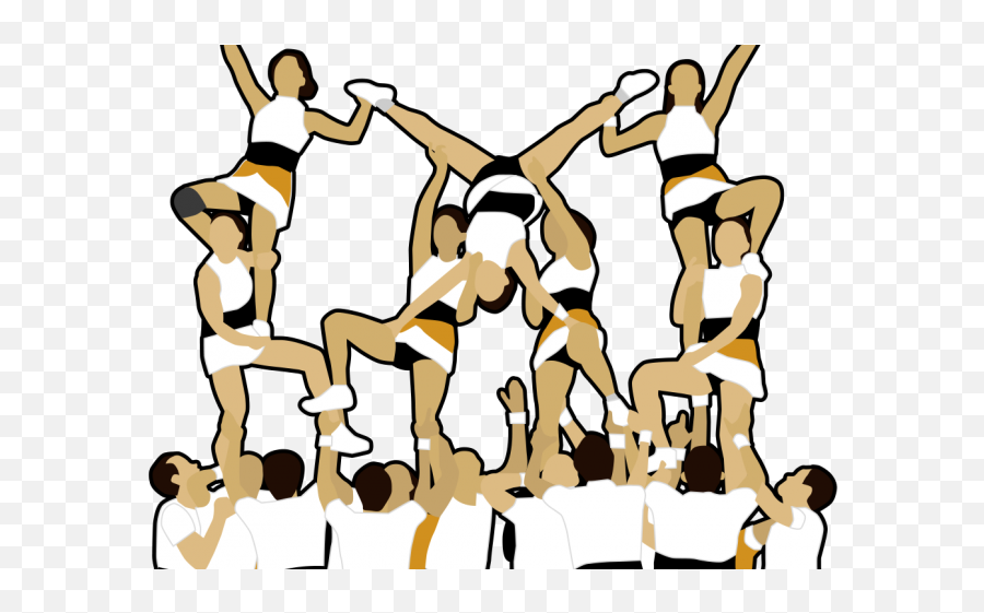 Cheer Dance Vector Png Transparent Png - Cheerdance Clipart Emoji,Cheerleader Clipart