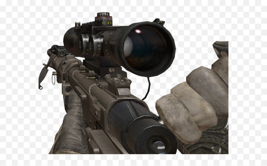 Download Drawn Sniper Bo2 Sniper - Cod Intervention Sniper Png Emoji,Sniper Transparent