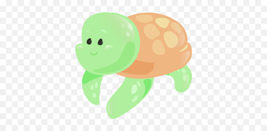 Mobymax - Green Sea Turtle 410x410 Png Clipart Download Dot Emoji,Sea Turtle Png