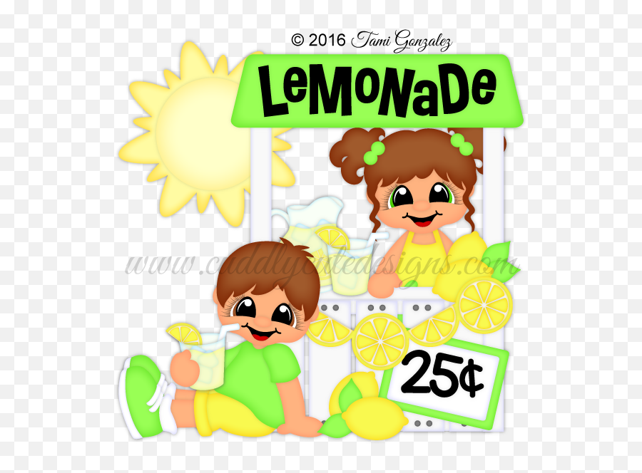 Lemonade Stand Emoji,Lemonade Stand Clipart
