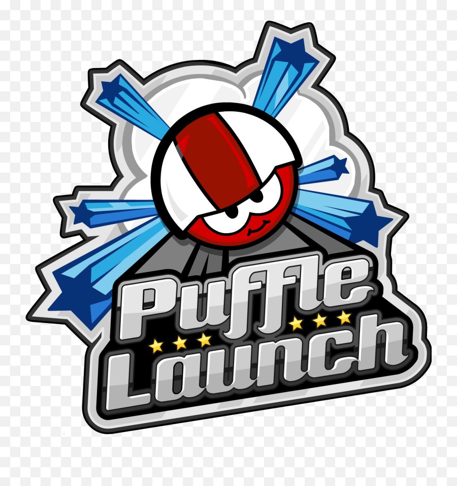 Club Penguin Puffle Launch Logo Png - Language Emoji,Launch Logo