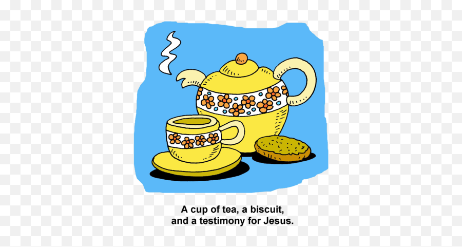 Tea Time - Tea And Biscuits Free Clip Art Emoji,Tea Clipart
