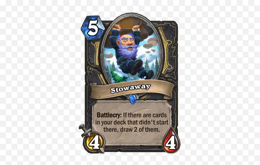 New Rogue Rare Card - Stowaway Card Discussion Emoji,Gnomed Png