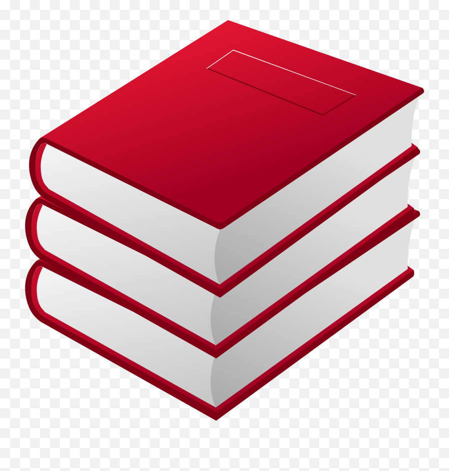 Cartoon Books Png - Clipart Red Books Emoji,Books Clipart