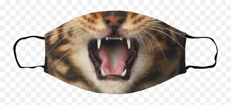 Angry Cat Face Mask Emoji,Angry Cat Png