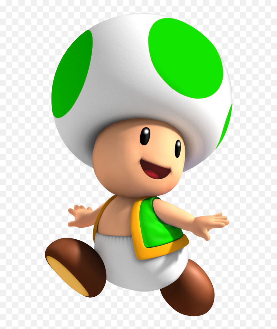 Green Toad Sm3dw - Green Toad Mario Png Clipart Full Size Emoji,Toads Clipart