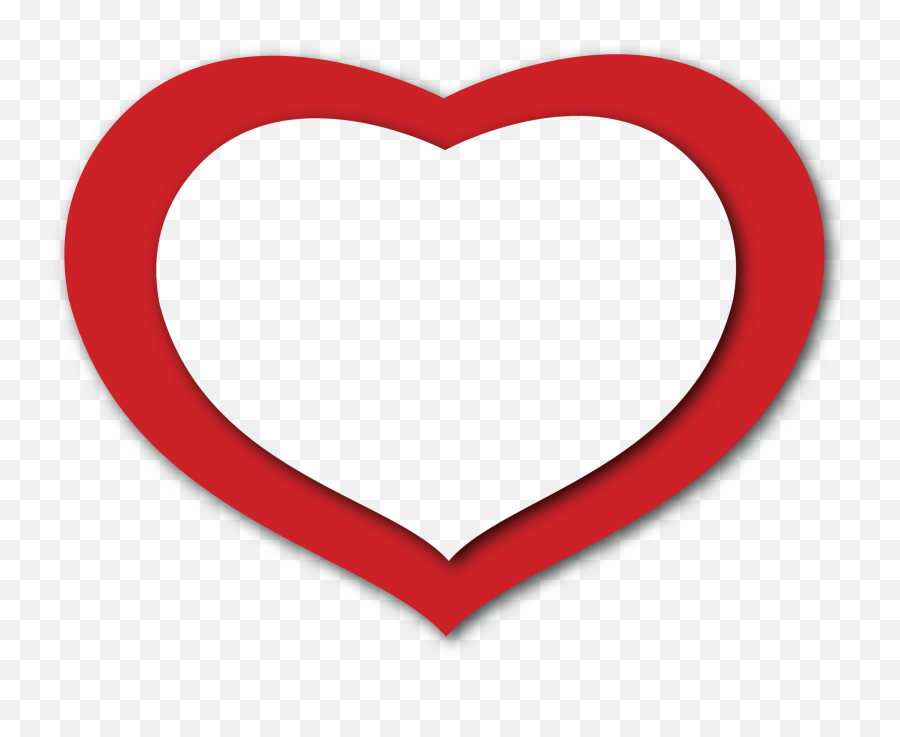 Transparent Red Heart Png Clipart - Brixton Emoji,Heart Png