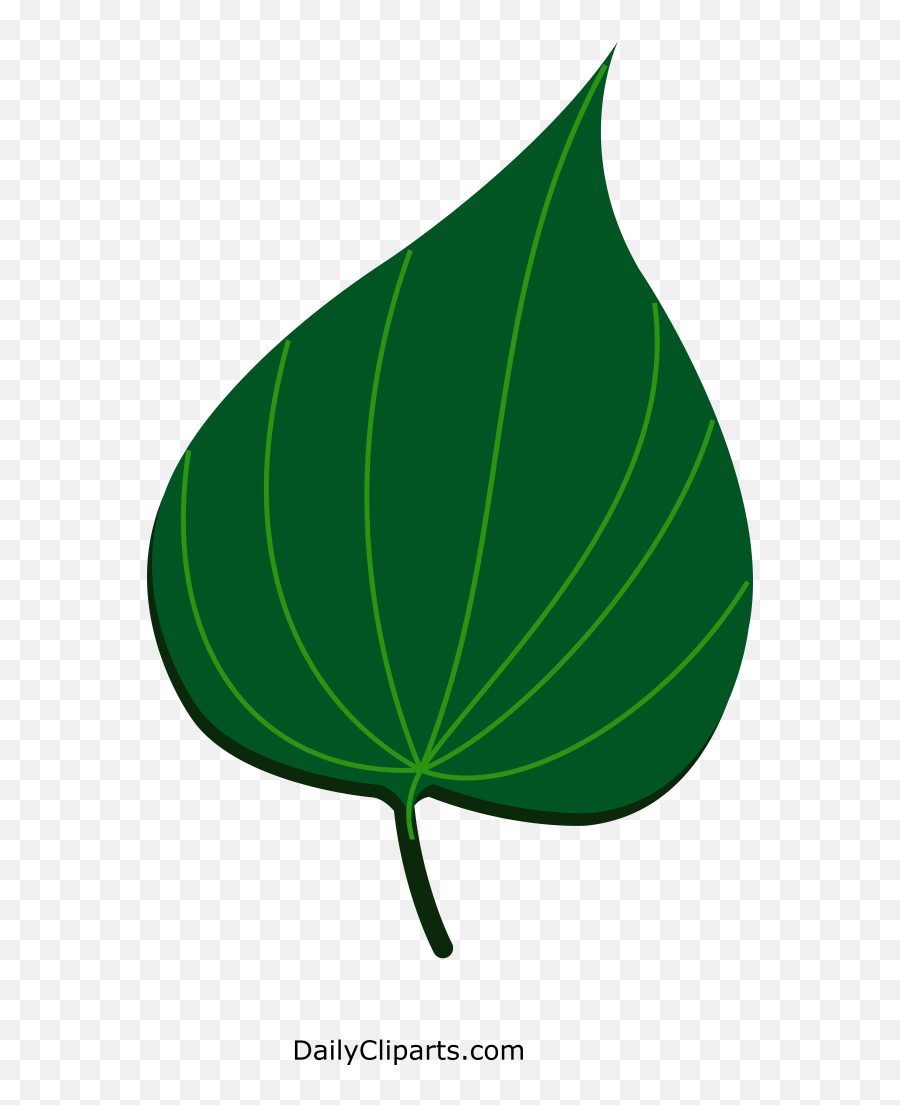 Paan Leaf Clipart Image Icon For Free - Lovely Emoji,Leaf Clipart