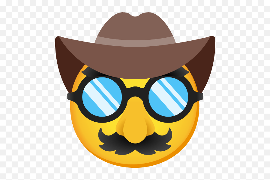 Emoji Mashup Bot On Twitter Disguised Cowboy U003du2026,Shh Emoji Png