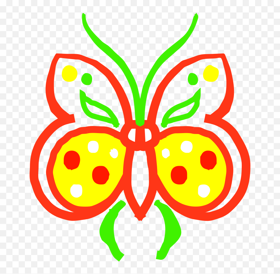 Free Clip Art Architetto - Farfalla Stilizzata By Anonymous Emoji,Butterfly Wing Clipart