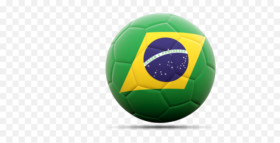 Football Icon Illustration Of Flag Of Brazil Emoji,Flag Football Png