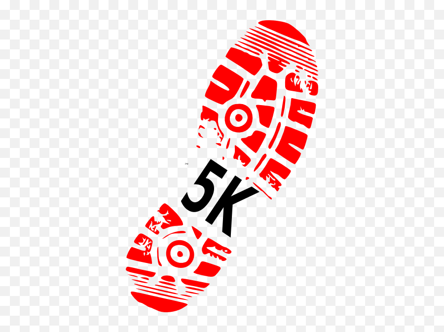 Running Shoe Print - Jp5k Clip Art At Clkercom Vector Clipart Logo Cross Country Emoji,Runner Clipart
