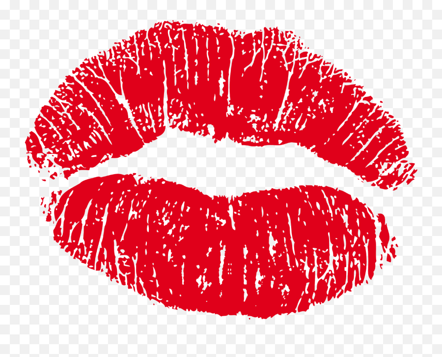 Kiss Png - Transparent Background Red Lips Png Emoji,Kiss Png