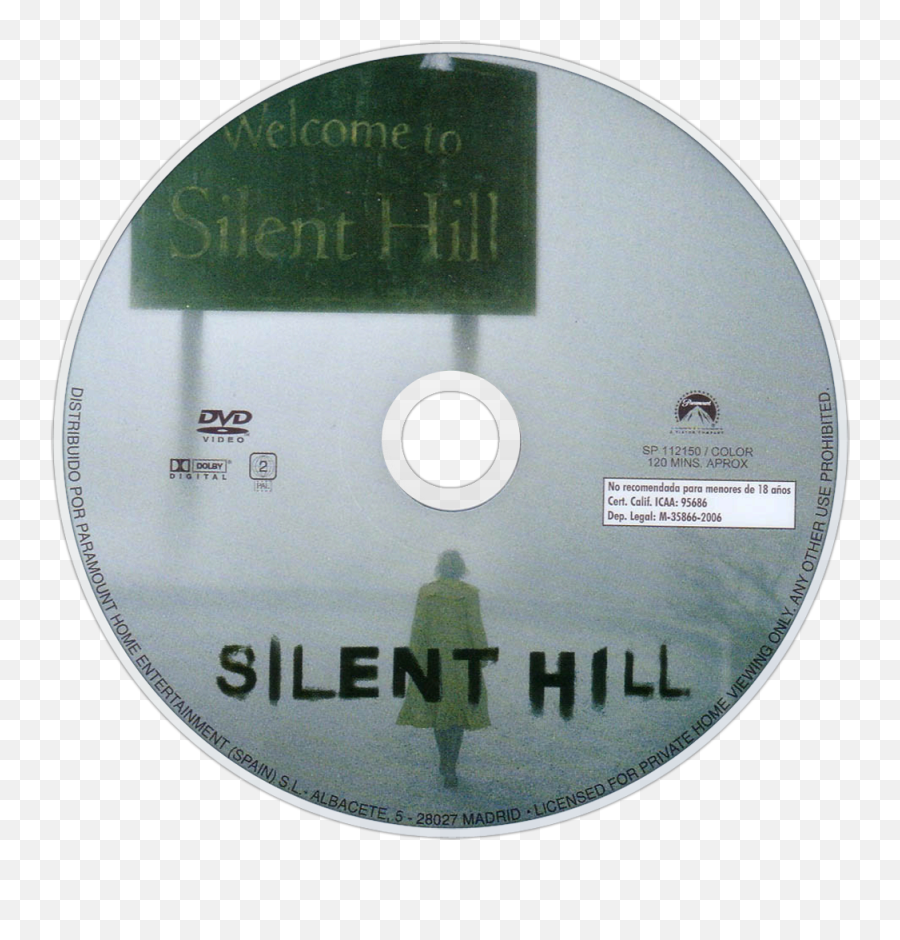 Download Hd Silent Hill Dvd Disc Image - All Silent Hill Cd Silent Hill Label Emoji,Compact Disc Logo