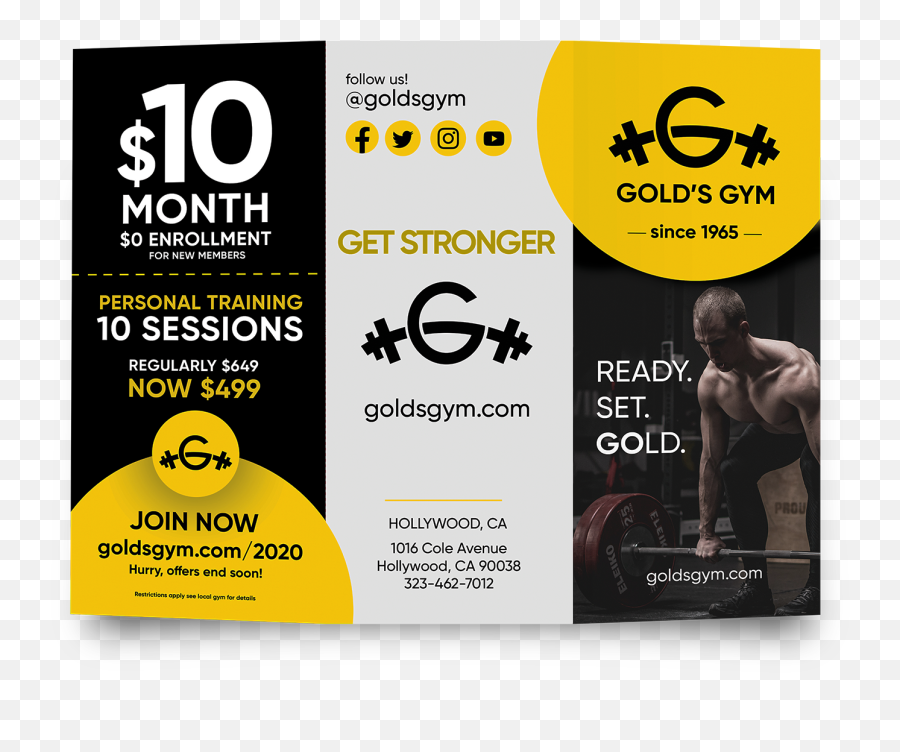 Gabe Silverstein Golds Gym Emoji,Golds Gym Logo