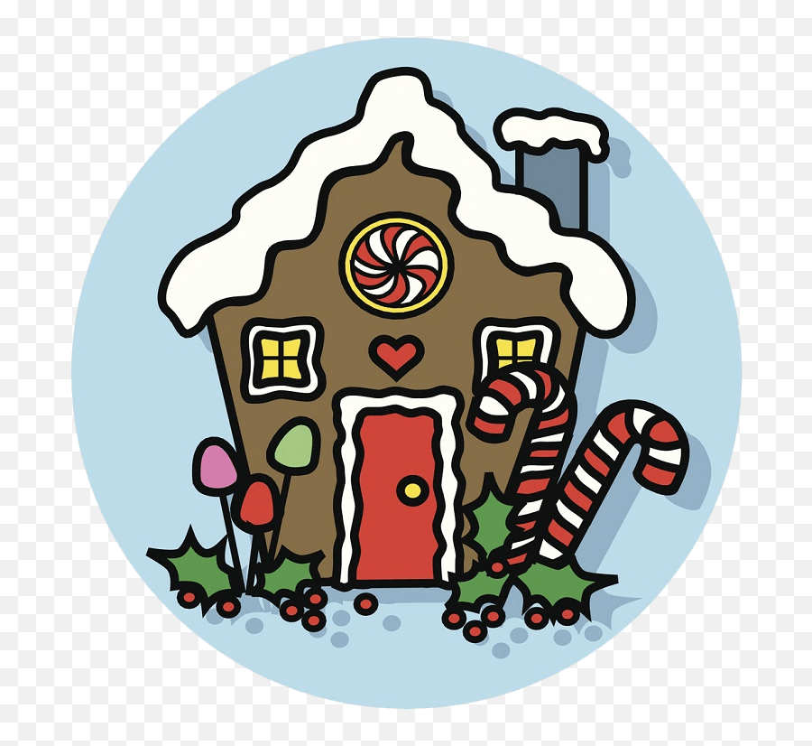 Gingerbread House Clipart - Clipartworld Simple Gingerbread House Clipart Emoji,House Clipart