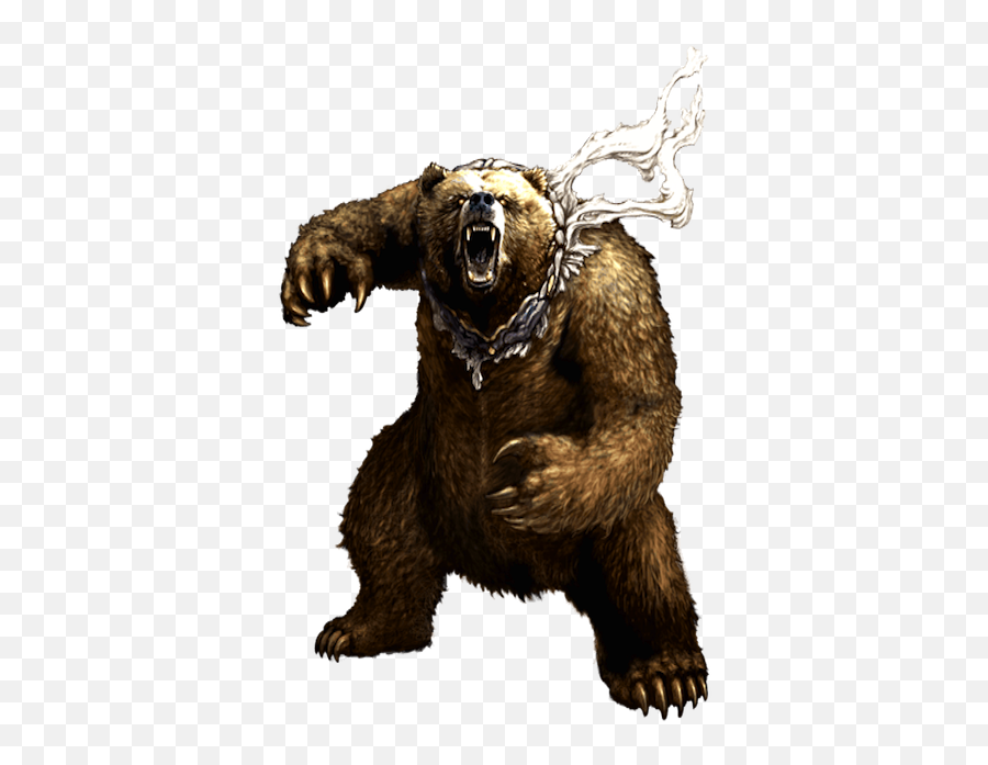 Grizzly Bear - Bear Png Emoji,Grizzly Bear Png
