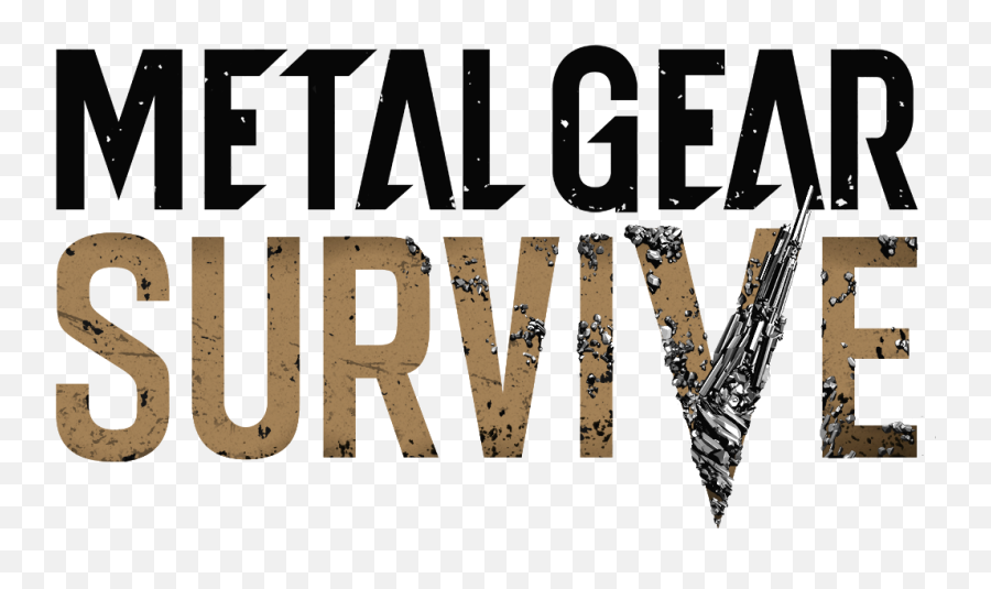 Metal Gear Survive Announced - Metal Gear Survive Title Emoji,Metal Gear Solid Logo