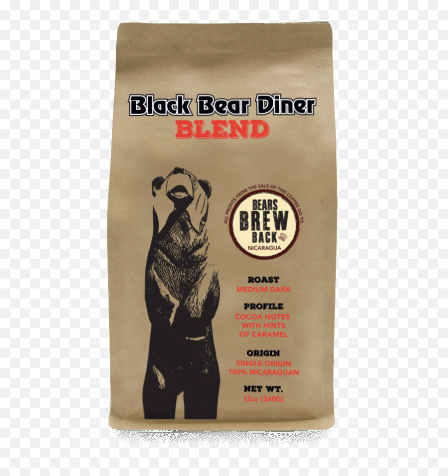 Black Bear Diner Blend Emoji,Black Bear Png