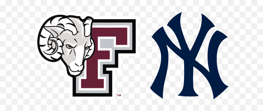 Fordham Night At Yankee Stadium - Fordham Rams Emoji,Fordham University Logo