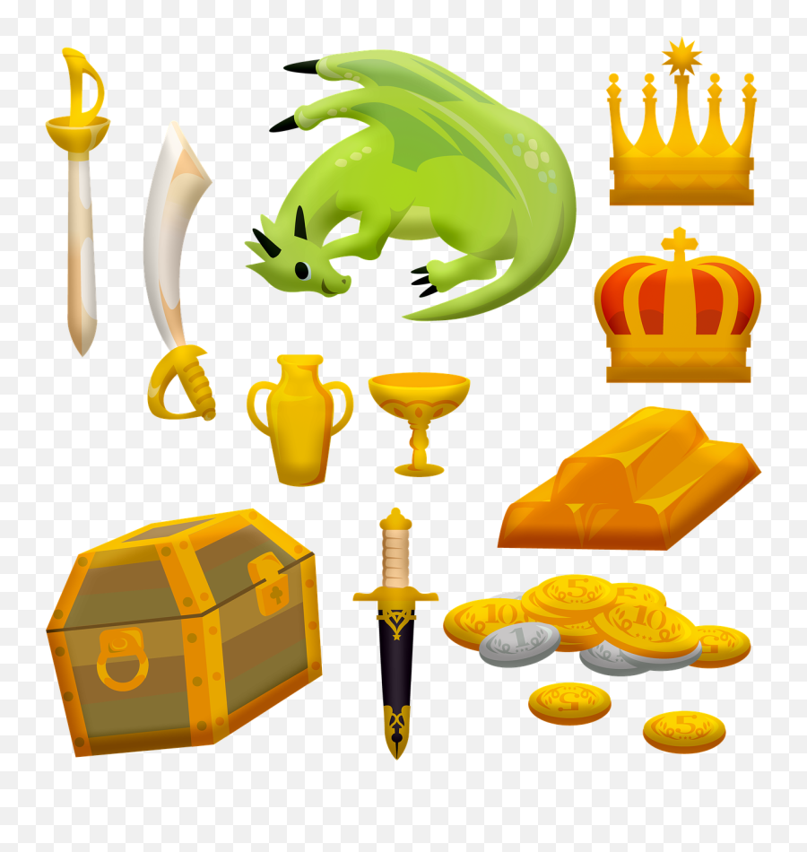 Download Free Photo Of Treasure Kings Crown Sword Dragon - Treasure Emoji,Kings Crown Png