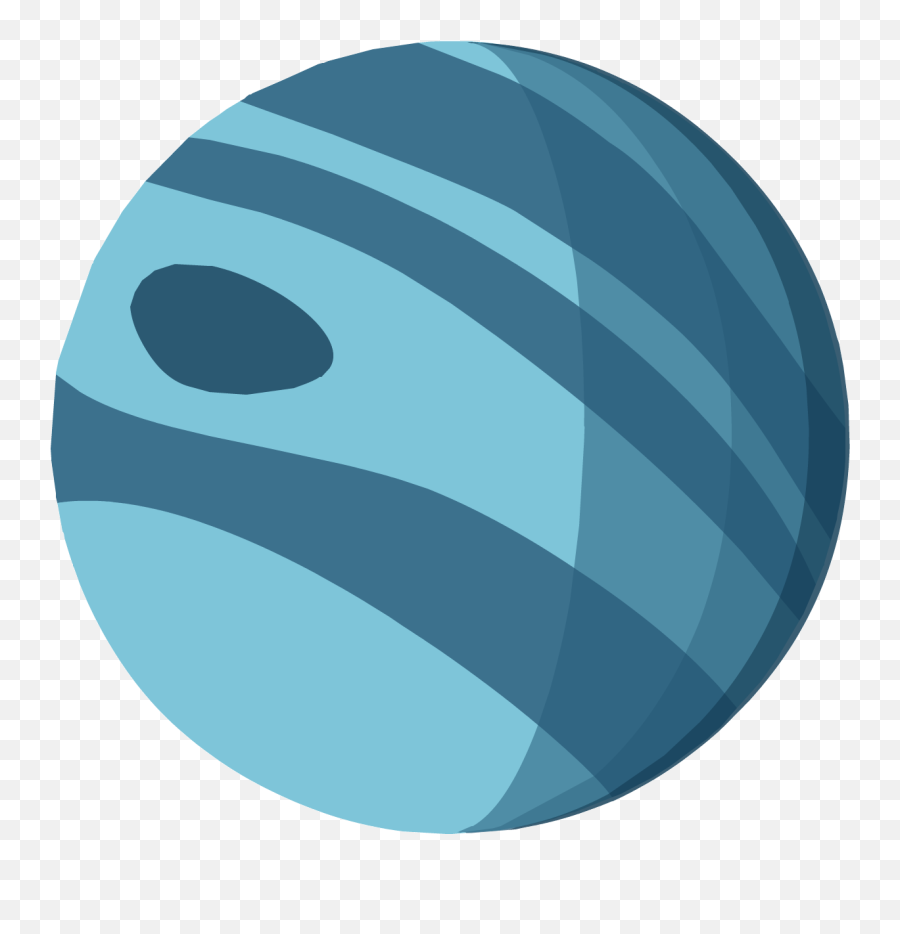 Cartoon Planet Png - Solar System Uranus Cartoon Emoji,Planet Png