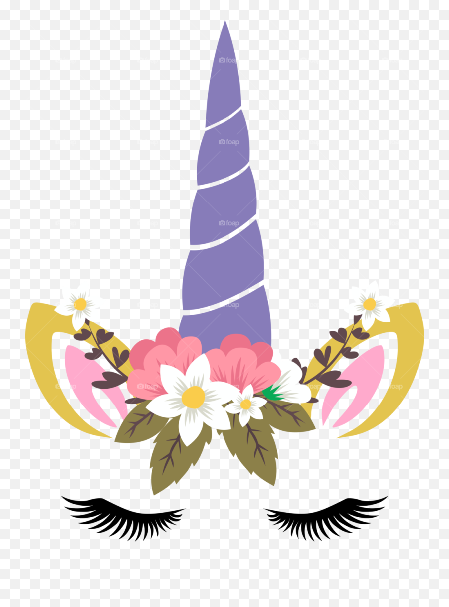 Notebook Journal Dot - Purple Unicorn Horn Clipart Emoji,Unicorn Face Clipart