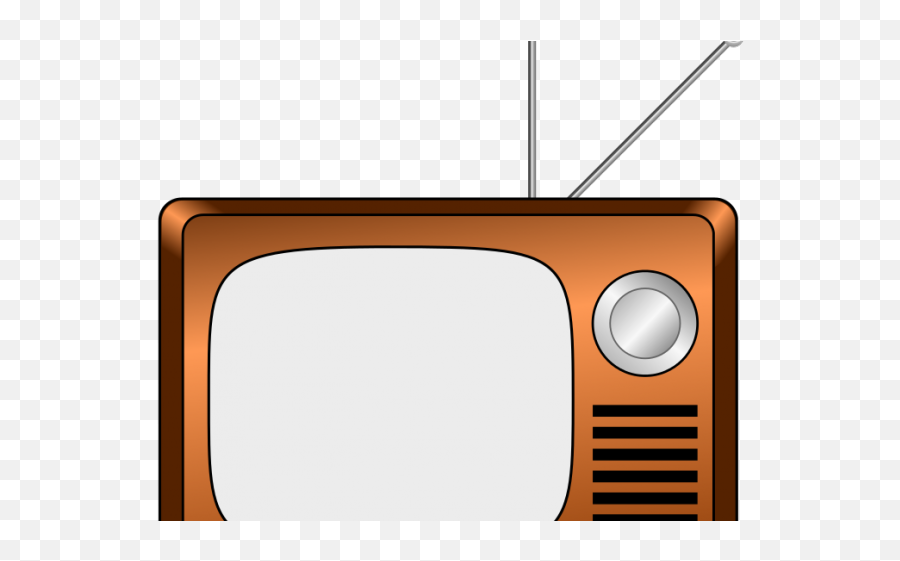 Cartoon Old Tv Png Transparent Png - Transparent Background Tv Clipart Png Emoji,Tv Frame Png