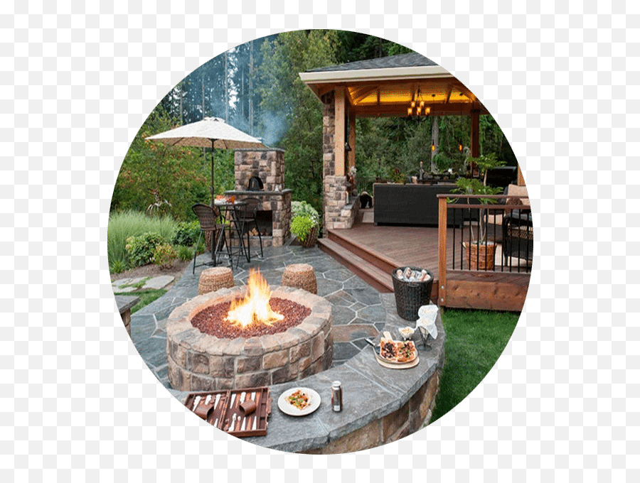 Outdoor Fire Pit Builder Houston Emoji,Fire Pit Png