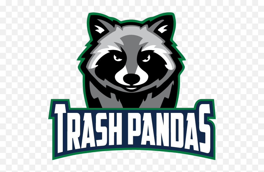 Des Moines Trash Pandas Emoji,Racoon Logo